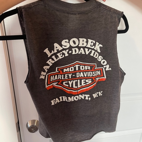 Rare vintage Harley and cold beers tank shirt - Picture 12 of 15